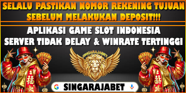 Singarajabet Aplikasi Game Slot Terbesar& Terpercaya